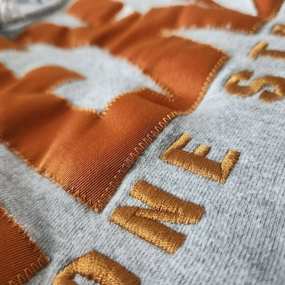 MV Sport Texas Lone Star State Pro Weave Heavy Thick Hoodie Vintage Sweatshirt L - Picture 10 of 16